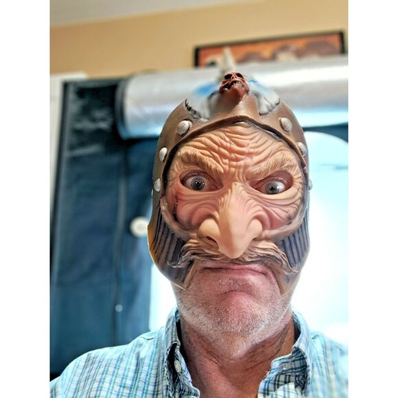 Imagineering Rubber Halloween Mask - Mad Max - Biker 1985 Vintage - Picture 9 of 9